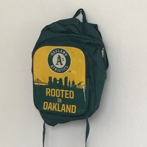 Oakland A’s backpack